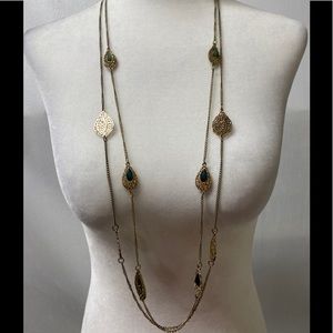 New York Company Double Layer Necklace